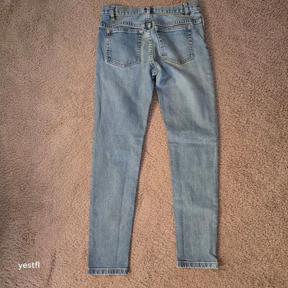 Women's A.P.C. Jeans Size 24 Blue Denim - Picture 4 of 4